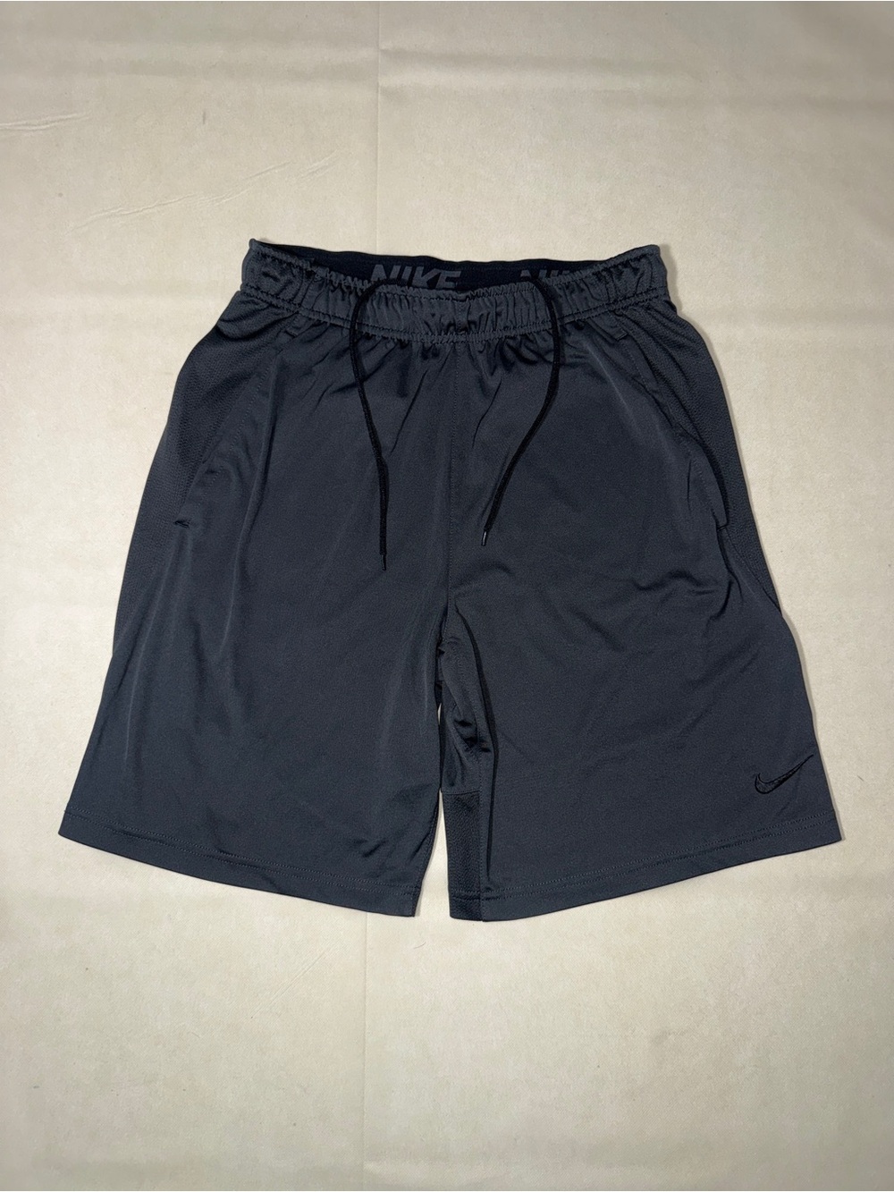 Nike Men's Black Athletic Drawstring Shorts